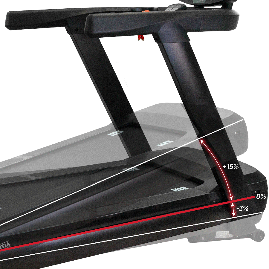 BH FITNESS INERTIA G788 SmartFocus 12" sklon