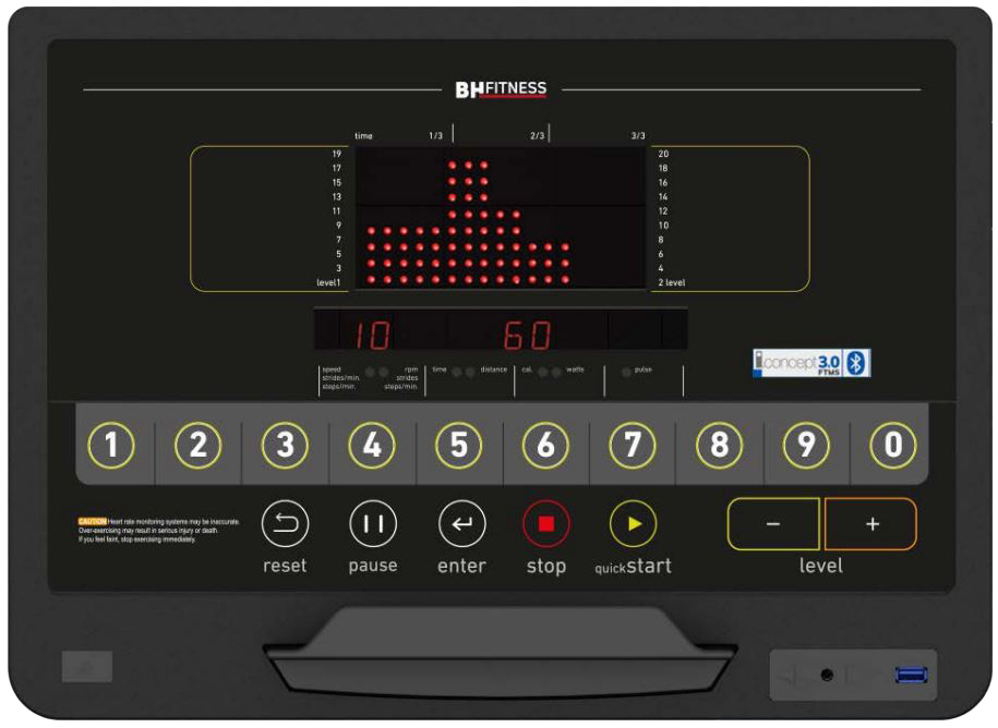 bh.fitness.movemia.ec1000r.led.displej