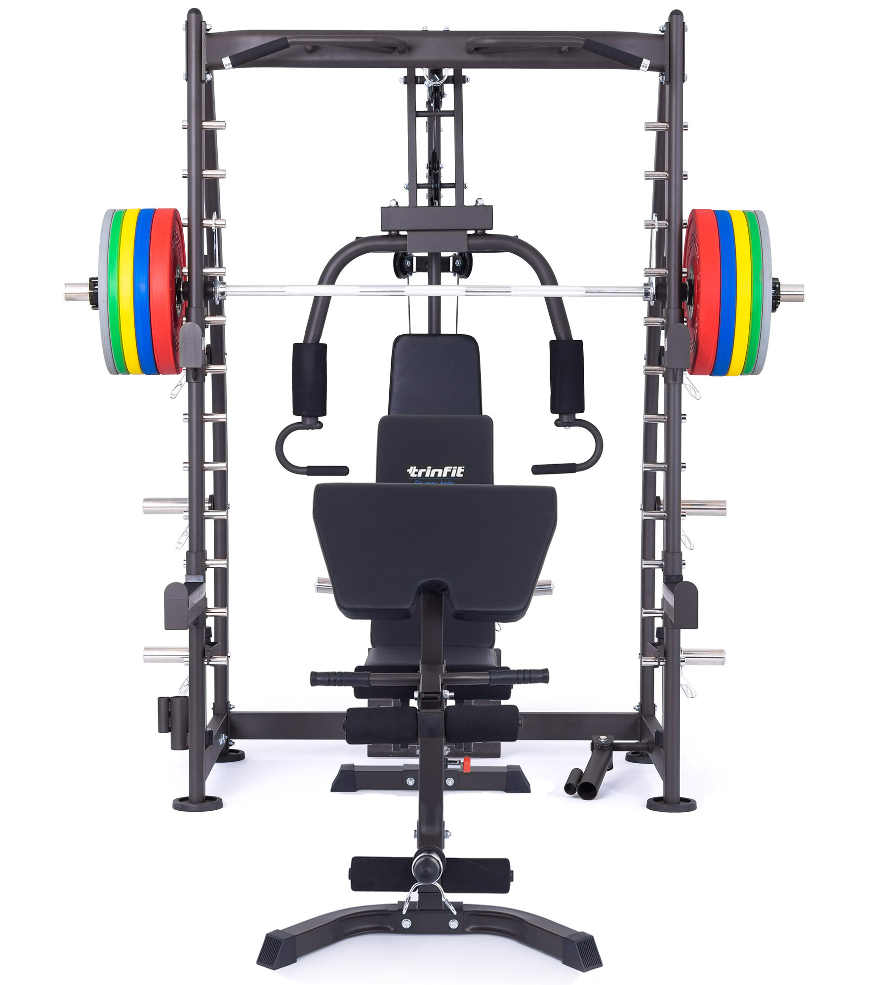 TRINFIT Multi Smith CX40 + Bench LX5 přímý pohled