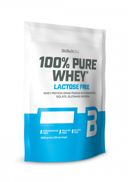 BIOTECH USA 100% Pure Whey Lactose Free 1000 g