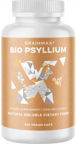 BrainMax BIO Psyllium 200 kapslí