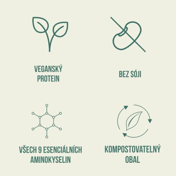 REFLEX Plant Based Protein 600 g výhody