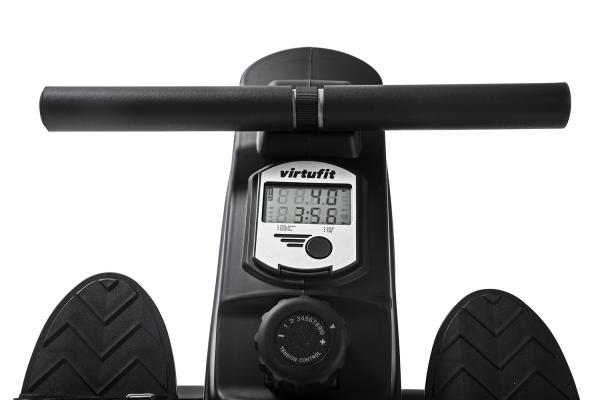 Veslovací trenažér VIRTUFIT Row 450 displej detail