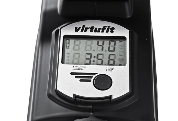 Veslovací trenažér VIRTUFIT Row 450 displej detail