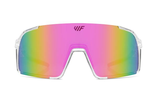 Okuliare VIF One Transparent x Pink Typ druhého zorníku: Fotochromatický