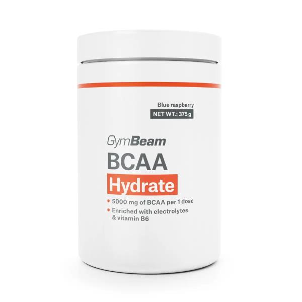 GymBeam BCAA Hydrate 375 g modrá malina