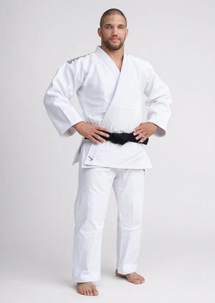 Kimono judo bílé IPPONGEAR Fighter 2 z úhlu