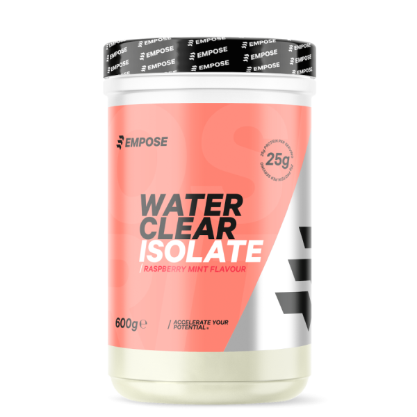 EMPOSE Water Clear Isolate 600 g Malina s Mátou