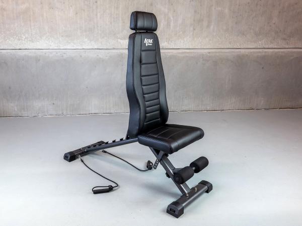 Posilňovacie lavice na brucho Nastavitelná posilovací lavice Premium Bench Acra 300kg