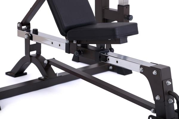 Posilňovacie lavice bench press TRINFIT F7 Pro detail polohovatelnosti