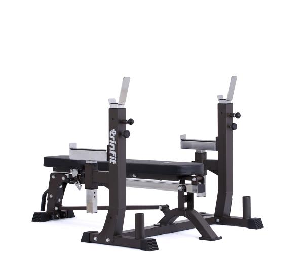 Posilňovacie lavice bench press TRINFIT F7 Pro poloha 2