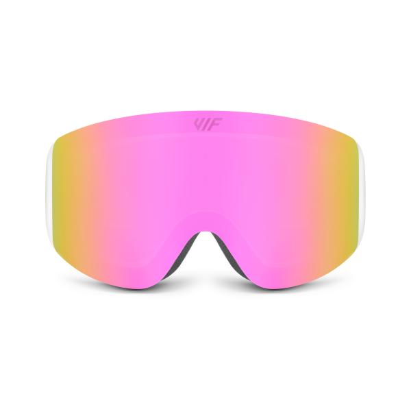 Lyžařské a snowboardové brýle VIF SKI & SNB White x Pink