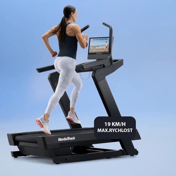 Bežecký pás NORDICTRACK Incline Trainer X16 rychlost