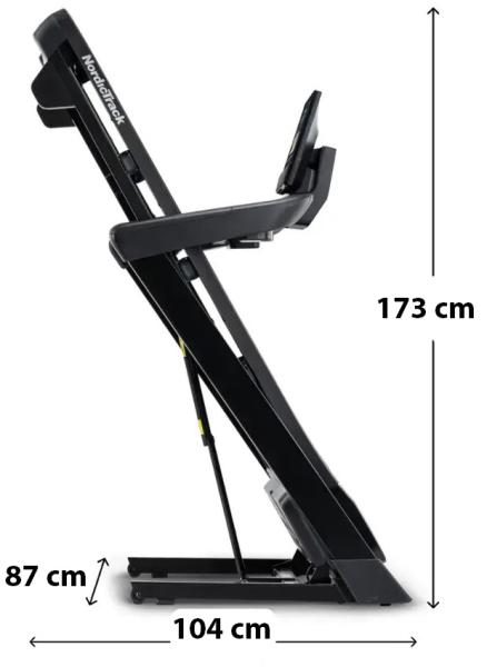 Bežecký pás NORDICTRACK T Series 10 rozměry