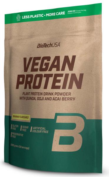 BIOTECH Vegan Protein 2000 g banán