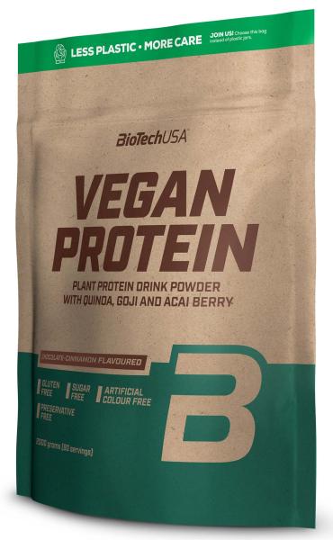 BIOTECH Vegan Protein 2000 g čoko-skořice