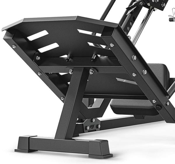 Posilňovací stroj na činky MARBO MS-U106 2.0 legpress + hack squat platforma