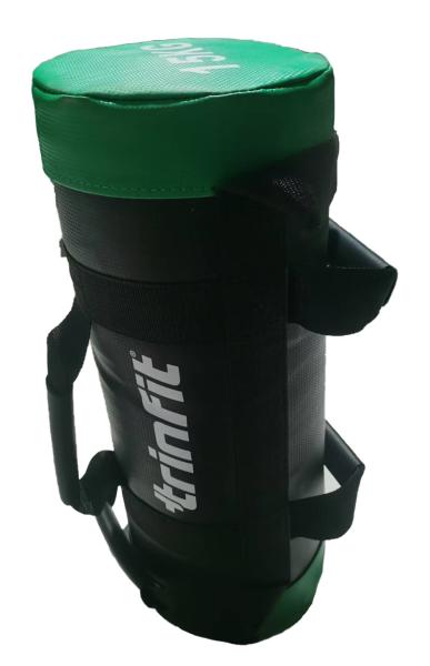 TRINFIT Power bag 15 kg zeleno-černý postavený