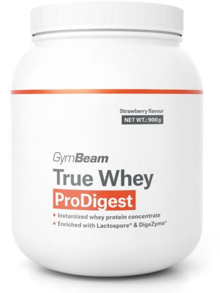 GymBeam True Whey ProDigest 900 g jahoda