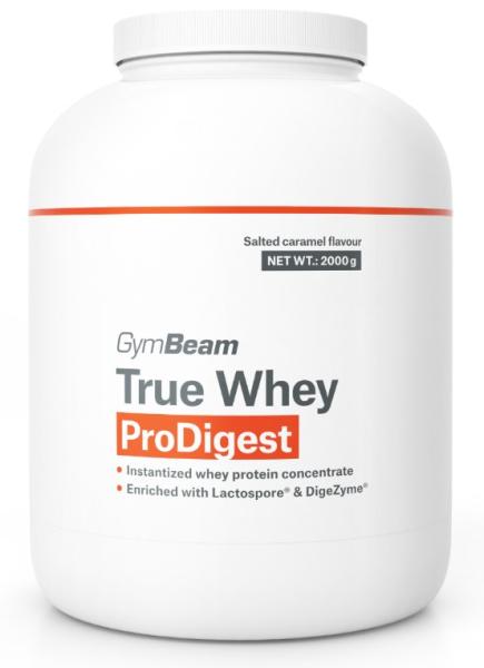 GymBeam True Whey ProDigest 2000 g slaný karamel