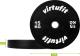 VIRTUFIT Hi-Temp Bumper Plate 15 kg rozměry