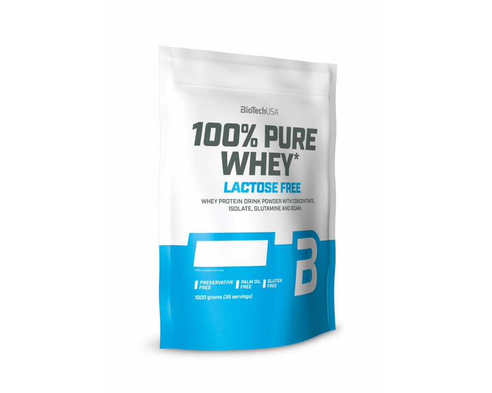 BIOTECH USA 100% Pure Whey Lactose Free 1000 g