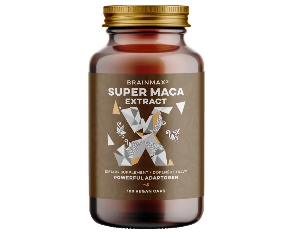 BrainMax Super BIO Maca 100 kapslí