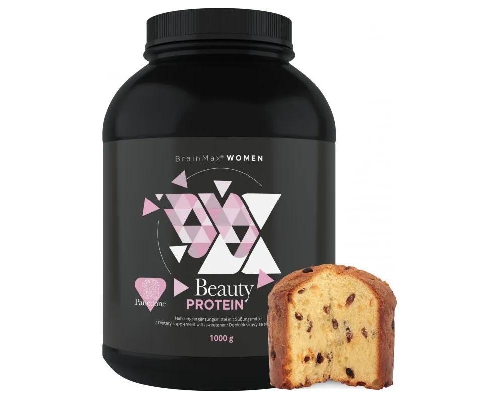 BrainMax Women Beauty Protein 1000 g panettone