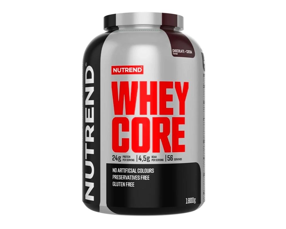 NUTREND Whey Core 1800 g čokoláda + kakao