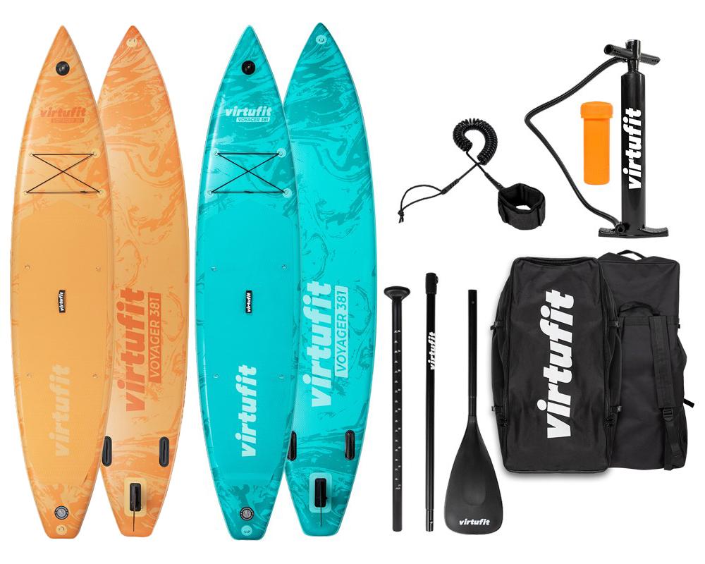 Paddleboard VIRTUFIT Voyager 381 + příslušenství úvodní foto