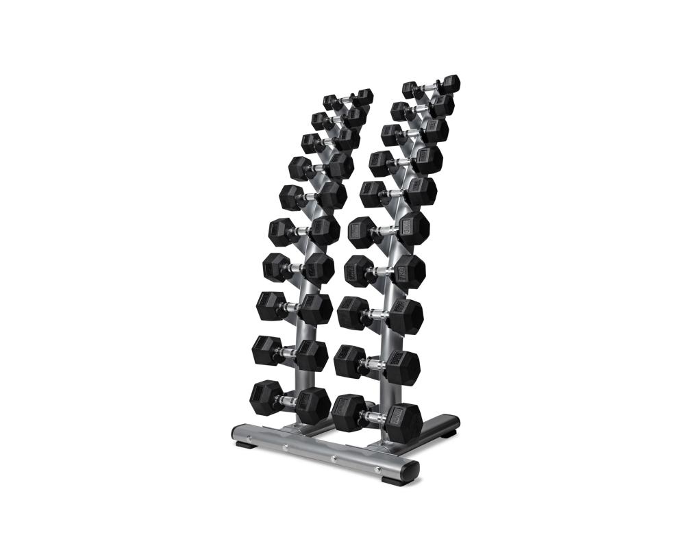 VIRTUFIT Dumbbell Rack Standing Deluxe