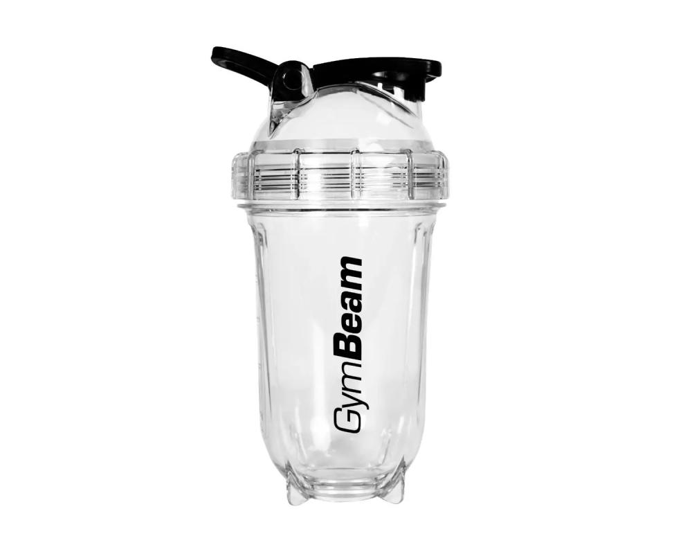 GymBeam Šejkr Tritan Clear 500 ml bílá