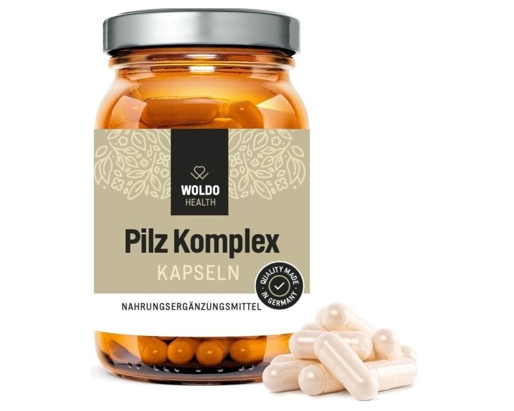 WoldoHealth® Komplex vitálních hub 120 kapslí