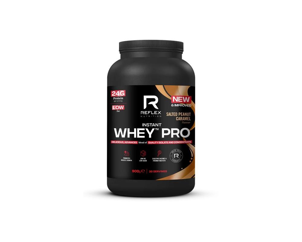 REFLEX Instant Whey PRO 900 g slaný karamel arašídy