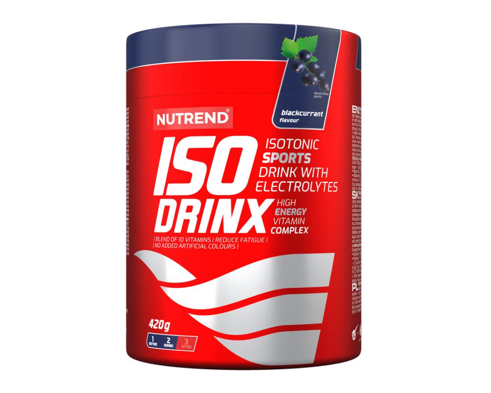 NUTREND Isodrinx 420 g černý rybíz