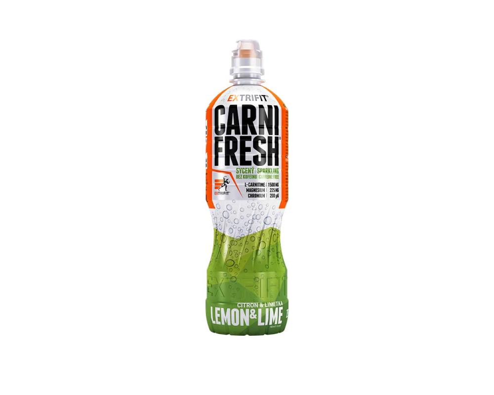 Extrifit Carnifresh Sparkling bez kofeinu 850 ml citron limetka