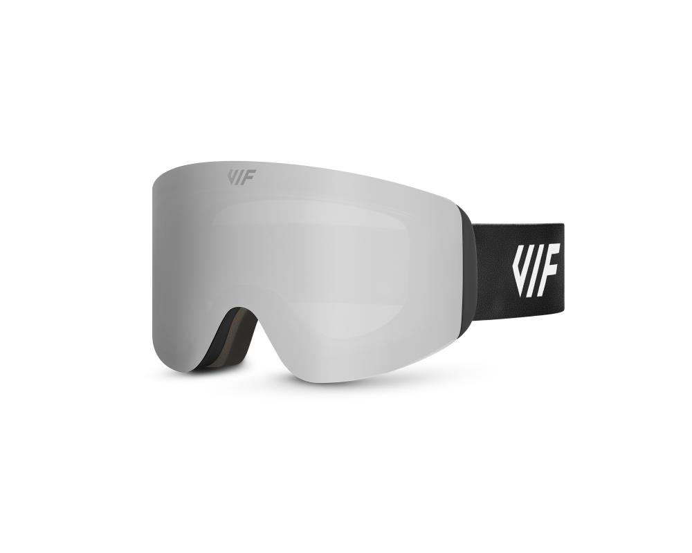 Lyžařské a snowboardové brýle VIF SKI & SNB Black x Silver