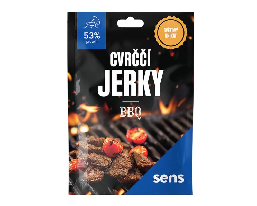 SENS Cvrččí Jerky - BBQ (25g)