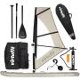 Paddleboard VIRTUFIT Surfer 305 Beige + plachta a příslušenství