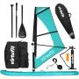 Paddleboard VIRTUFIT Surfer 305 Turqouise + plachta a příslušenství