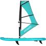 Paddleboard VIRTUFIT Surfer 305 Turqouise + plachta a příslušenství z boku