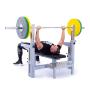 Posilňovacie lavice bench press FITHAM Benchpress s výsuvnými stojany bench s modelem