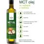 WoldoHealth® kokosový olej MCT 500 ml výhody