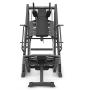 Posilňovací stroj na činky MARBO MS-U106 2.0 legpress + hack squat čelně