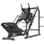 Posilňovací stroj na činky MARBO MS-U106 2.0 legpress + hack squat z úhlu 2